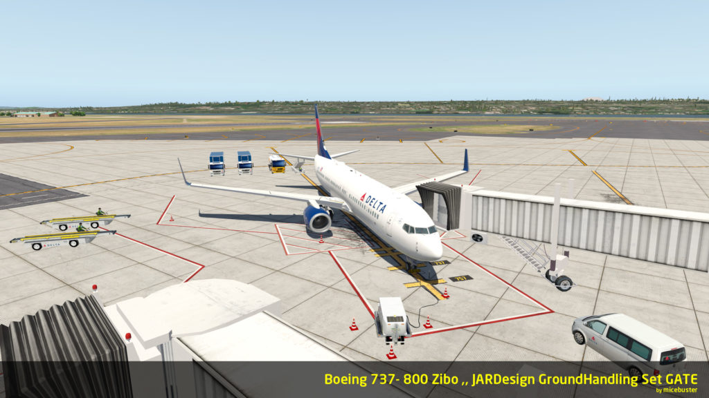 Boeing 737-800 Zibo GATE 1