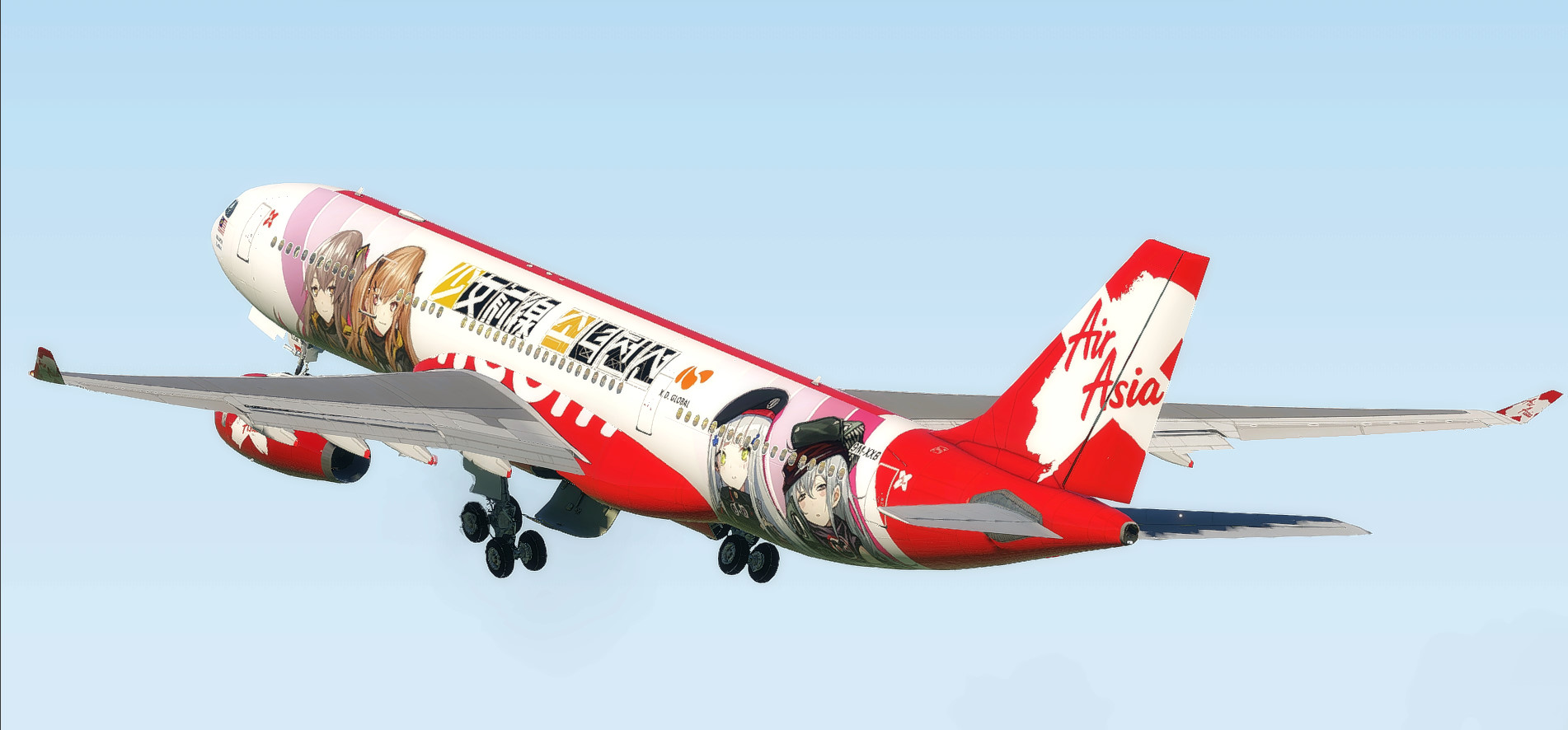 Air asia x girls frontline a330 1 400